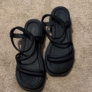 Stylish Black Sandals for Women